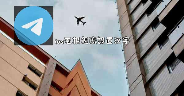 ios電报怎麼設置汉字