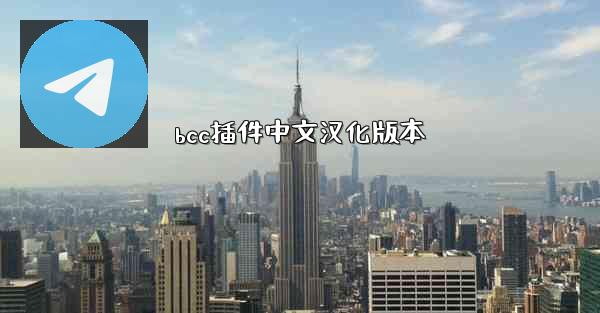 bcc插件中文汉化版本